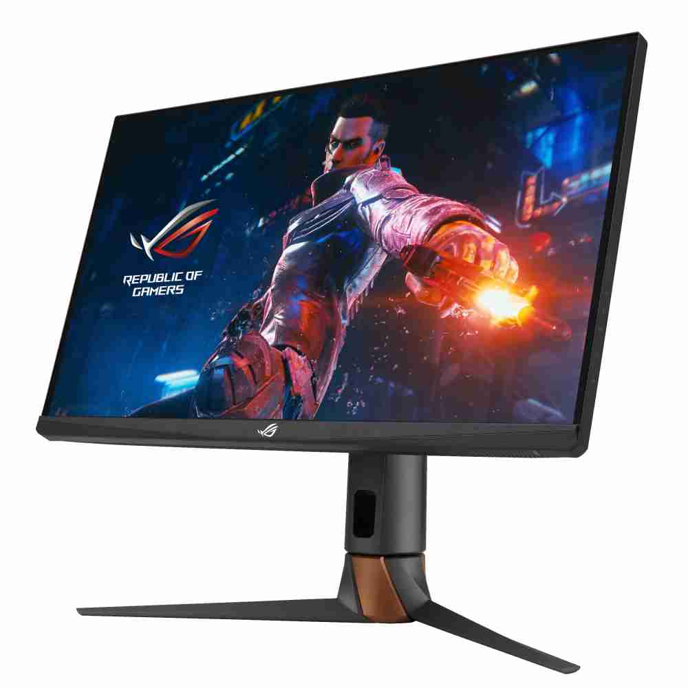 华硕ASUS ROG Swift 360Hz PG27AQN，，，，采用z6尊龙全新可支持ULMB2技术的高阶电竞显示器，，，为电竞玩家打造突破以往的急速游戏体验。。（图片来源：ASUS提供）